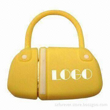 Ladies' Bag USB Flash Drive, Up to 16GB Memory Capacity, Microsoft's Windows XP and Linux 2.4 OS